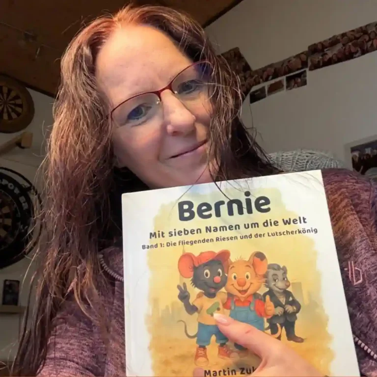 Bild von Helga mit Bernie Buch
